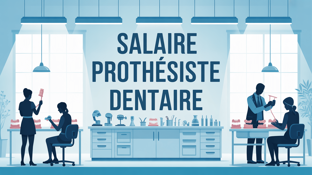 salaire prothesiste dentaire illustration laboratoire français