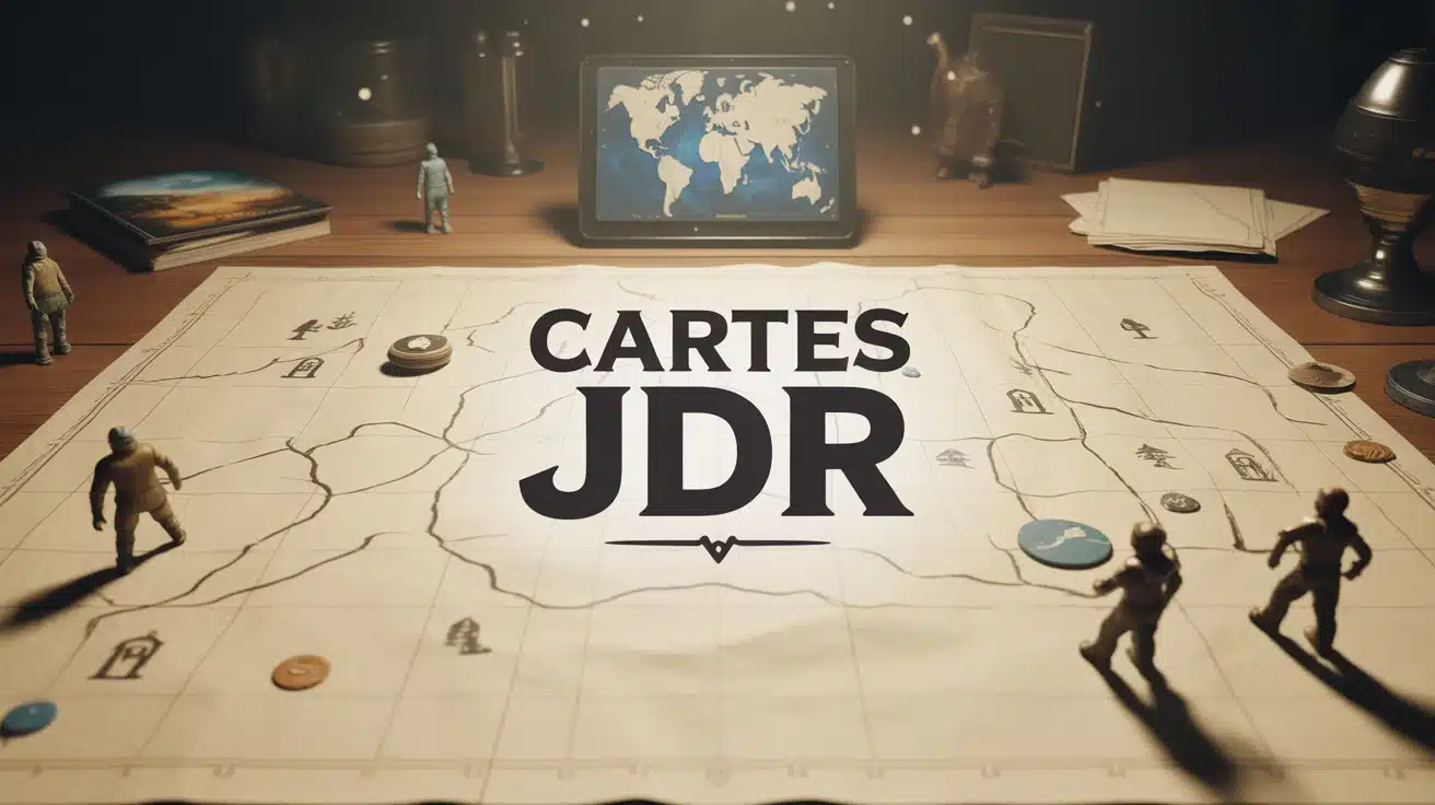 Cartes JDR : battlemaps et impression sur table de jeu