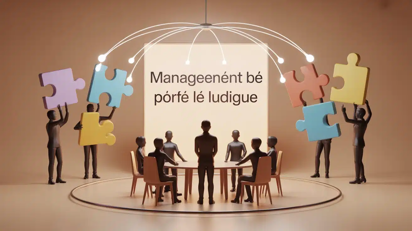 Jeu de cohésion : équipe en management ludique