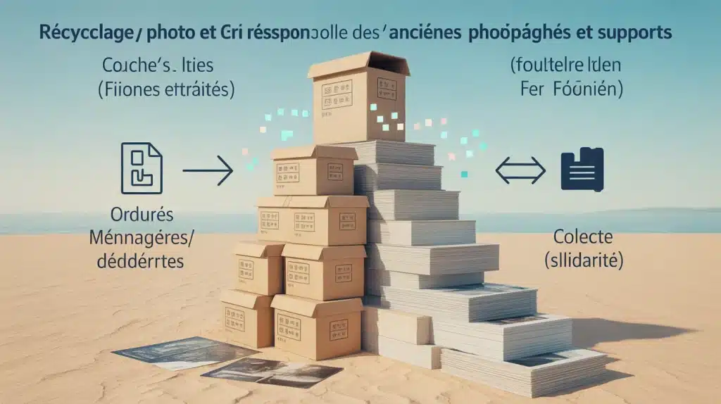 Recyclage photo : tri responsable des clichés