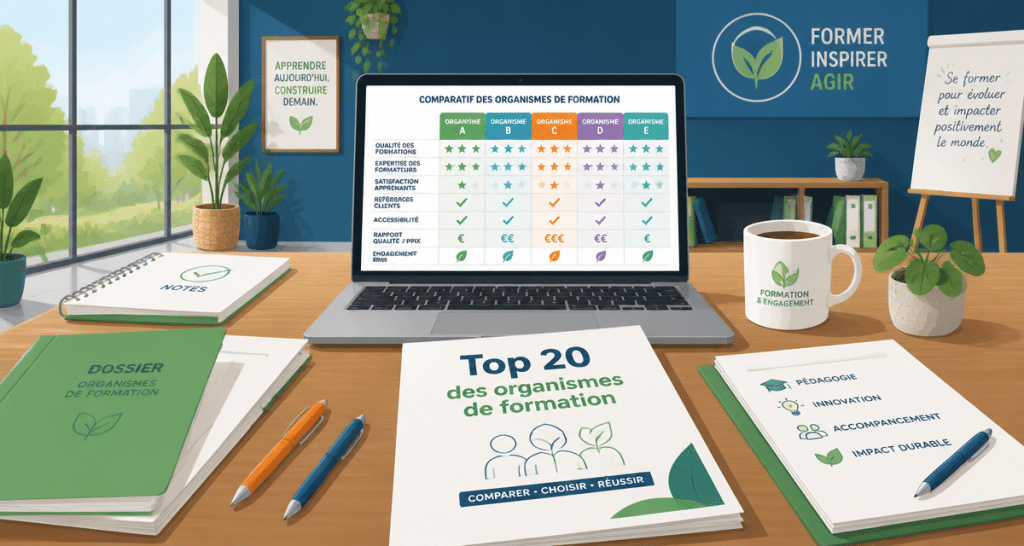 Top 20 des organismes de formation, salle de formation moderne