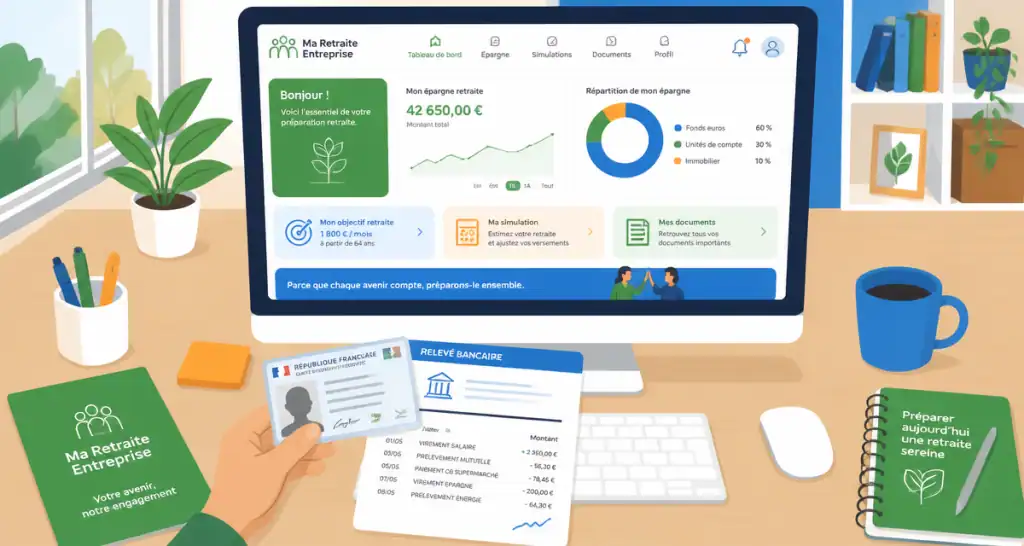 maretraite-entreprise tableau de bord retraite
