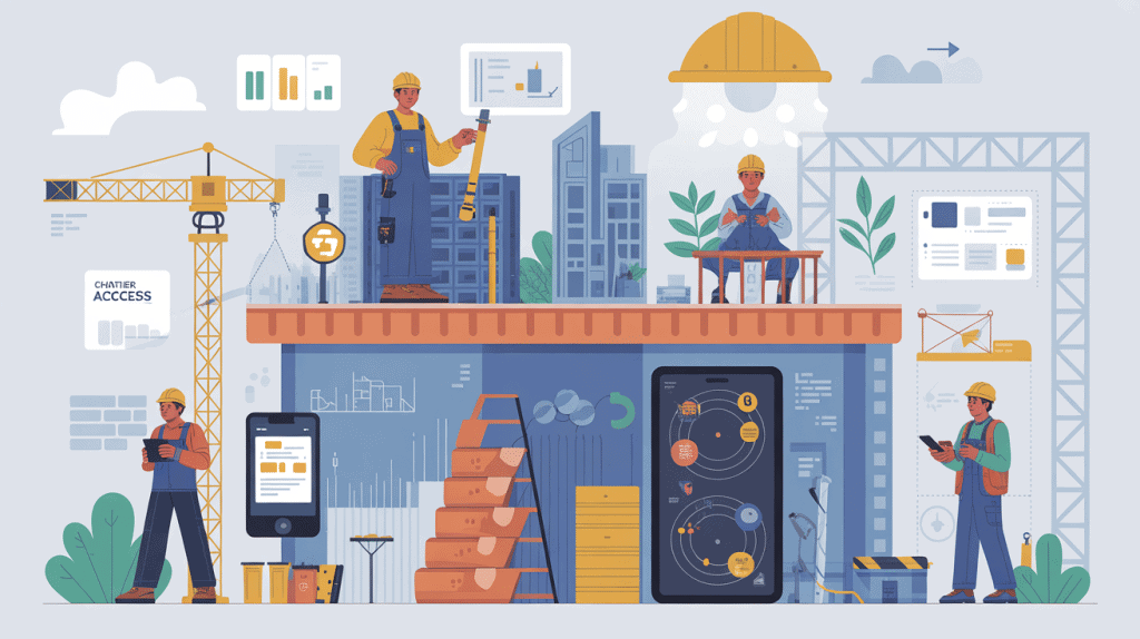 chantier access fr avis illustration gestion chantier collaborative
