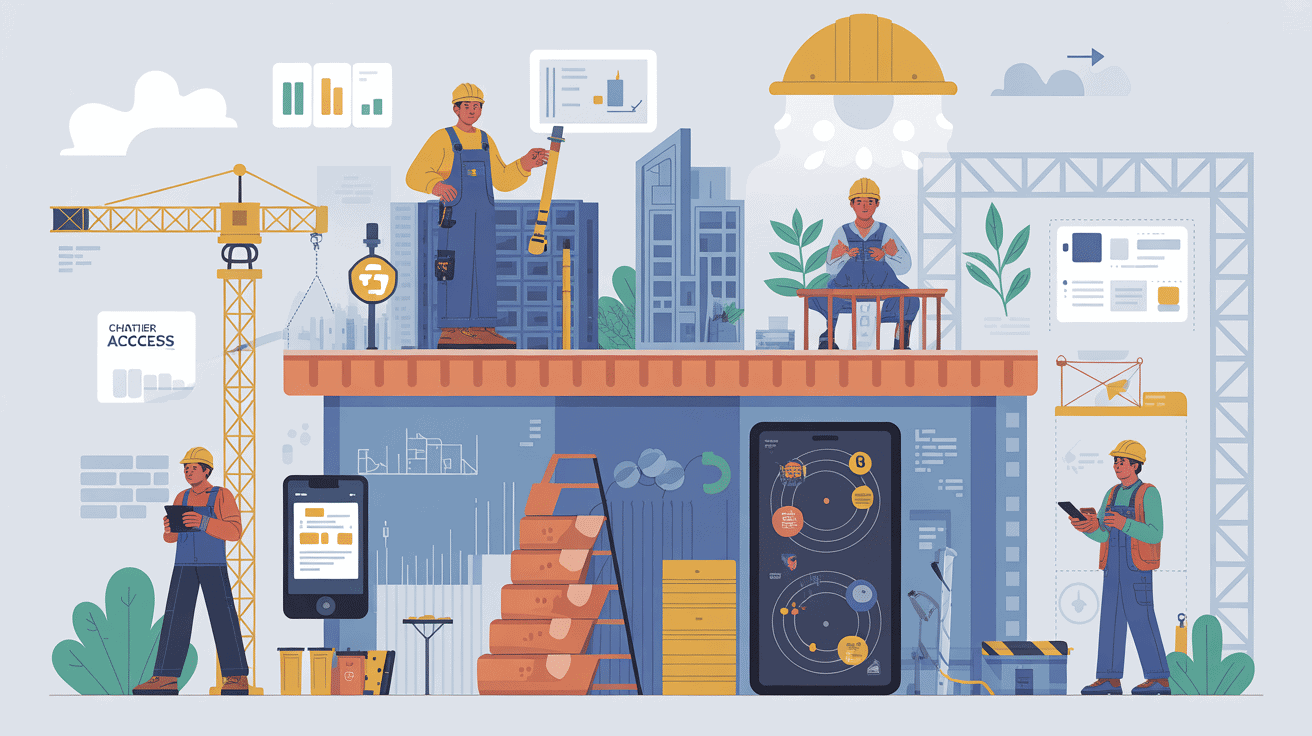 chantier access fr avis illustration gestion chantier collaborative