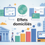 effets domiciliés, interconnexion acteurs bancaires et professionnels