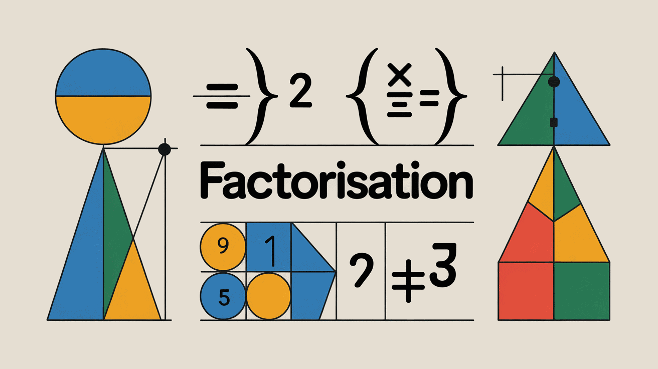 illustration claire sur exercice factorisation méthode scolaire