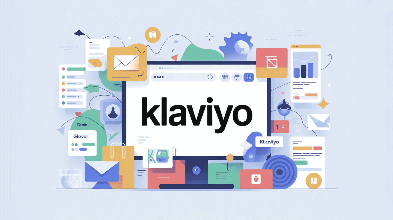 Illustration klaviyo email marketing e-commerce