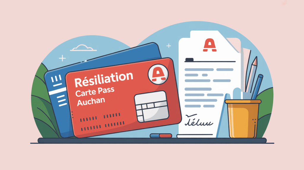 résiliation carte pass Auchan illustration conseil