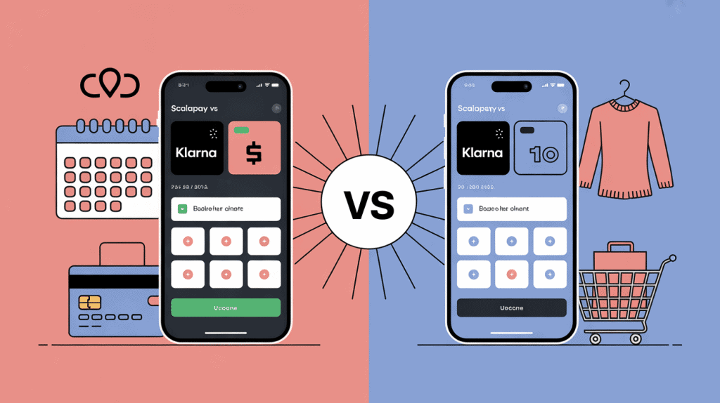 scalapay ou klarna illustration comparatif paiement fractionné