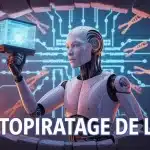 ia s'autopirate autopiratage illustration