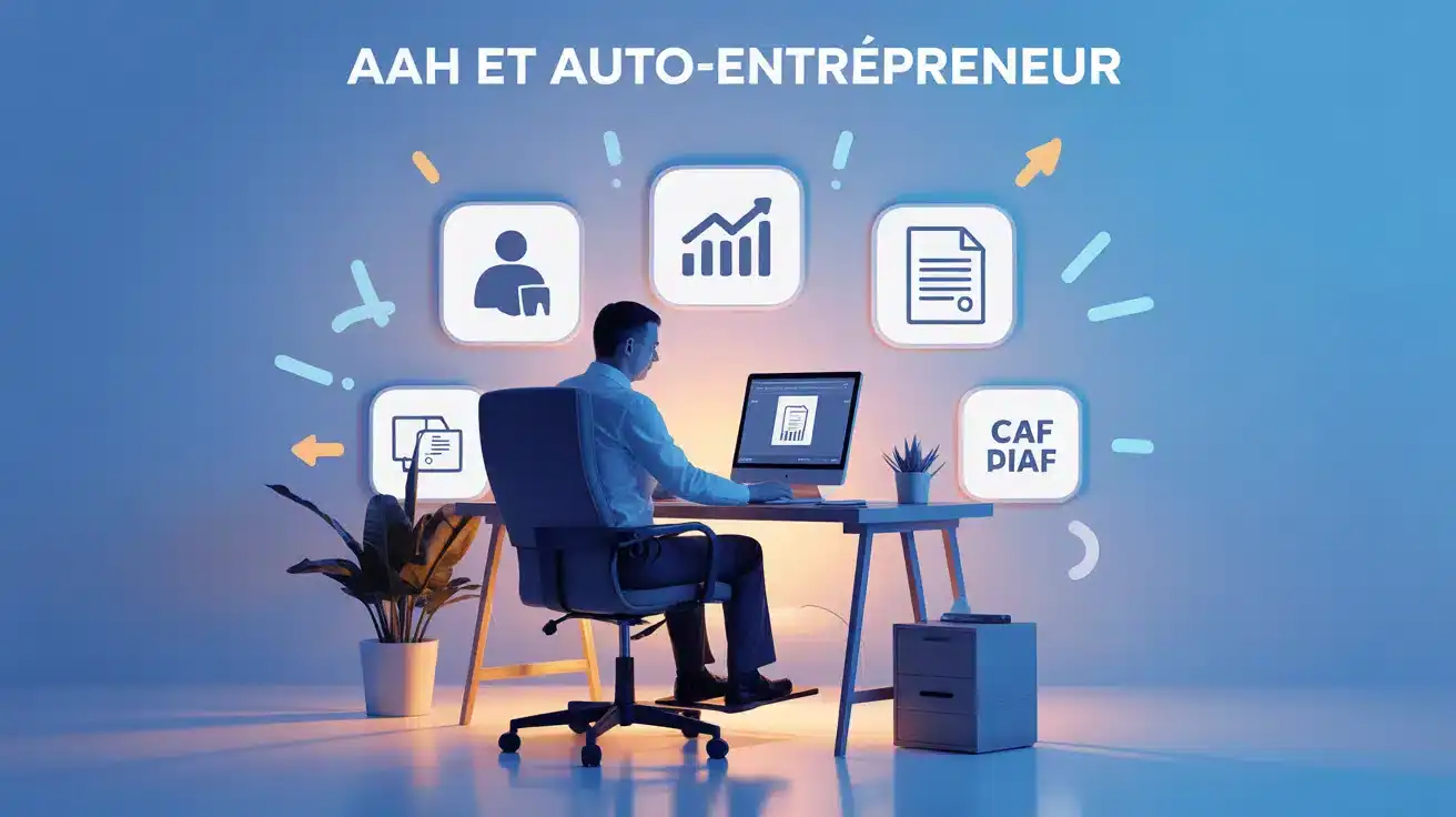 plafond aah auto entrepreneur personne fauteuil roulant