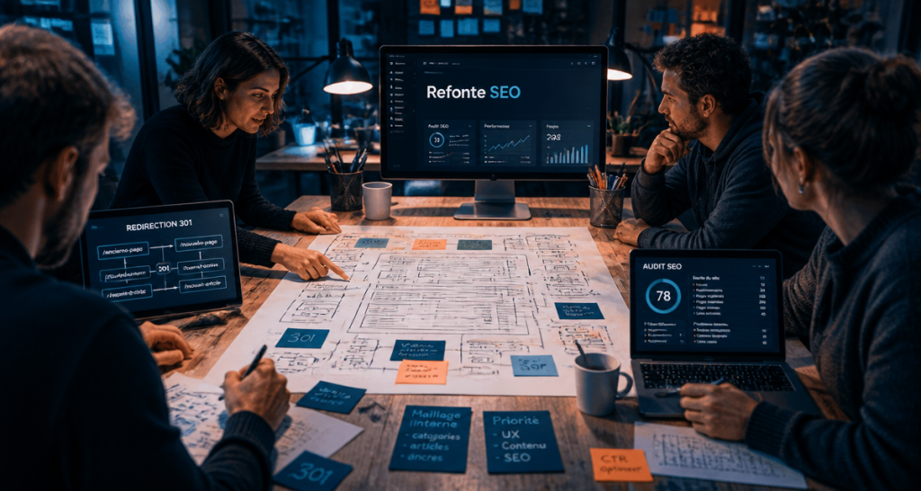 Refonte SEO : 4 étapes stratégiques pour protéger votre trafic et booster vos positions