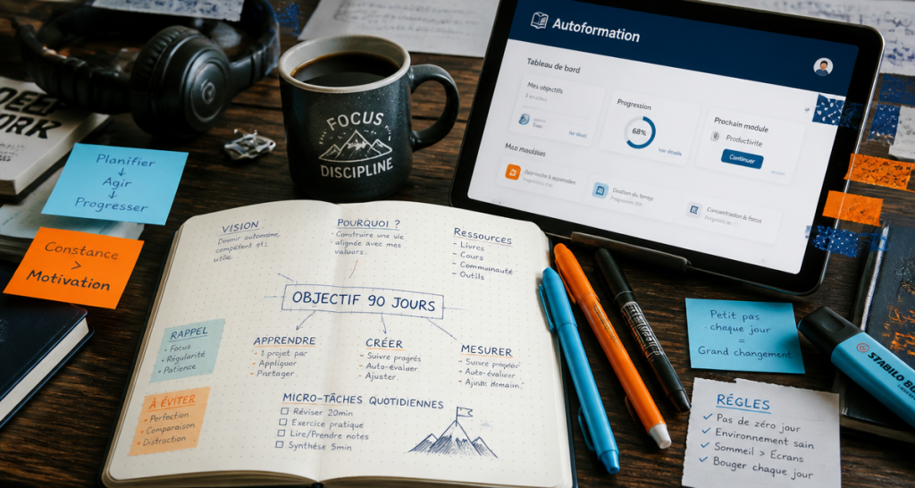 Autoformation : comment déjouer les 90 % d’abandons et réussir votre apprentissage