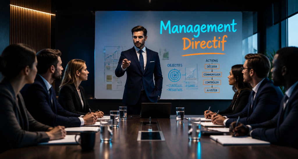 Management directif : 4 clés pour piloter vos équipes sans les démotiver