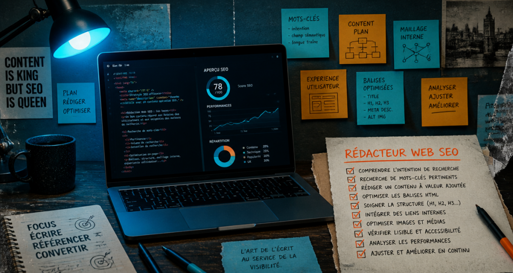 Rédacteur web SEO freelance : 3 leviers pour transformer vos contenus en actifs rentables
