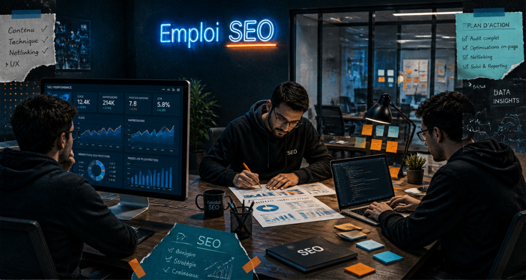 Emploi SEO : 3 profils clés et les compétences qui font la différence