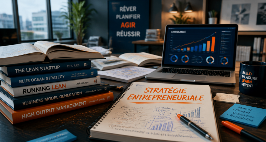 Entrepreneuriat : 5 livres de référence pour transformer une idée en système rentable