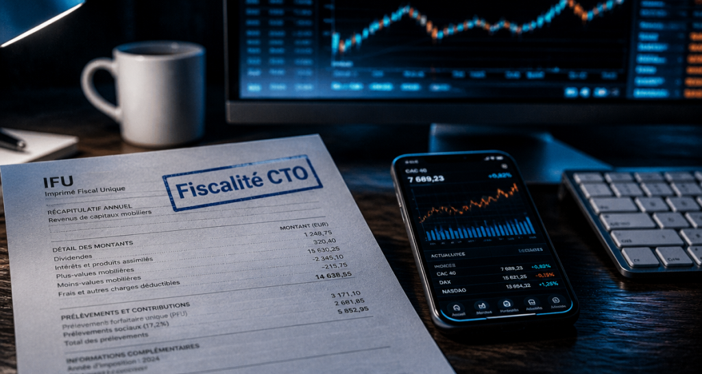 Fiscalité du CTO : PFU ou barème progressif, comment optimiser vos gains ?