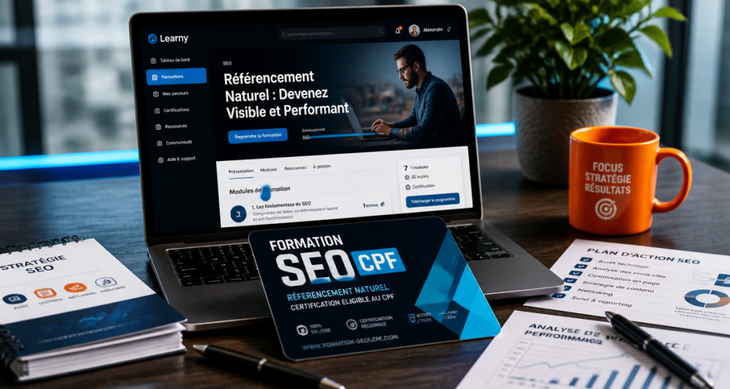 Formation SEO CPF : financez votre montée en compétences et boostez votre trafic