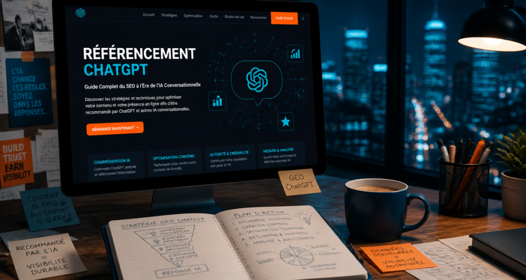 Référencement ChatGPT : 4 leviers techniques pour devenir une source citée