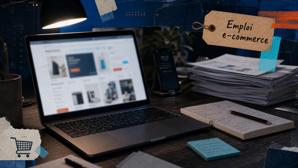 Emploi e-commerce : les métiers qui recrutent, les contrats proposés et les candidatures qui font la différence