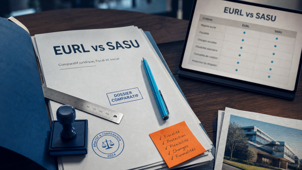 EURL ou SASU : 5 critères pour choisir votre statut juridique en 2025
