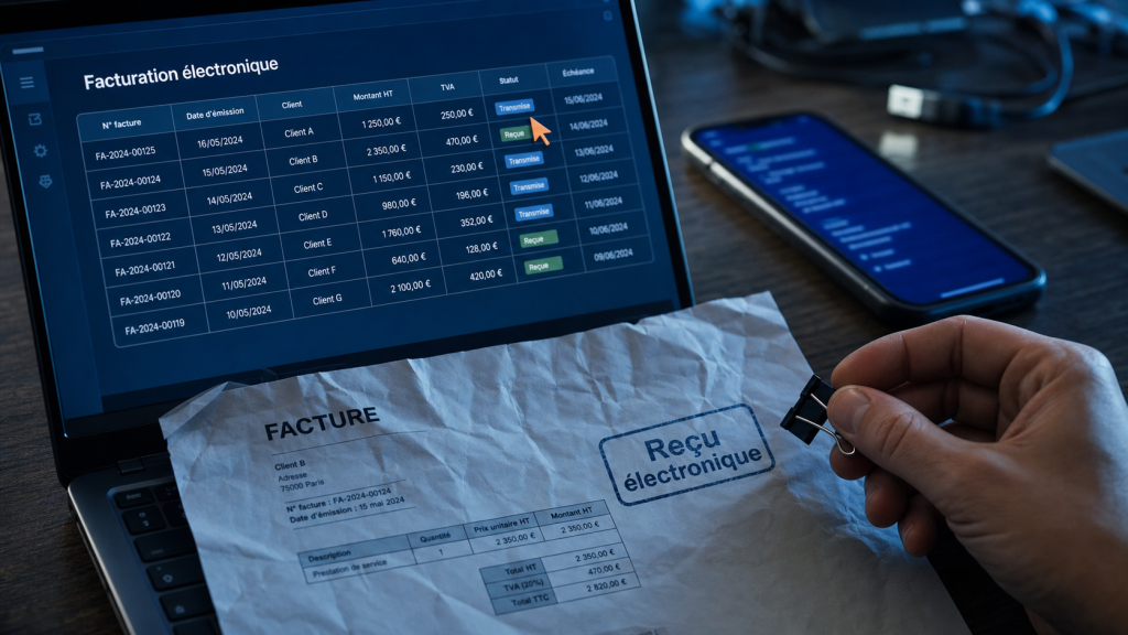 Facture électronique pour auto-entrepreneur : calendrier, obligations et étapes de mise en conformité