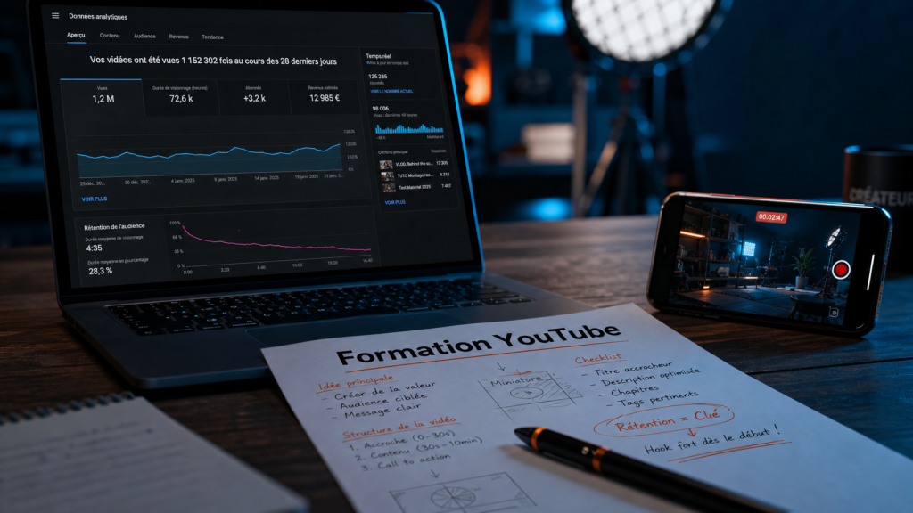Formation YouTube : 4 critères pour choisir votre programme et rentabiliser votre investissement