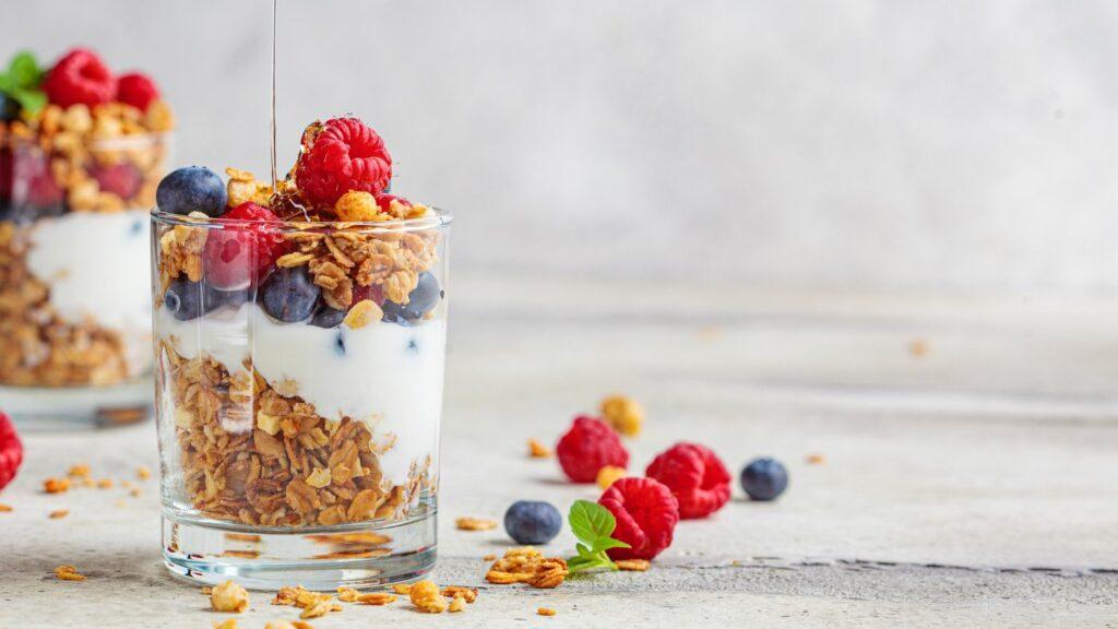 yogurt and granola
