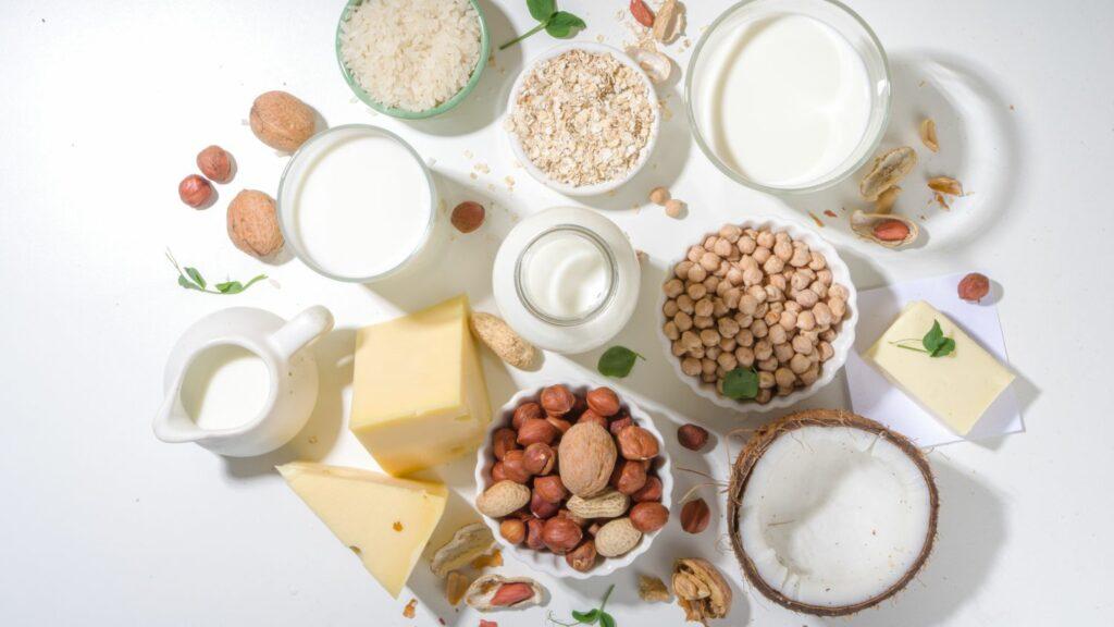 Dairy plant-based foods