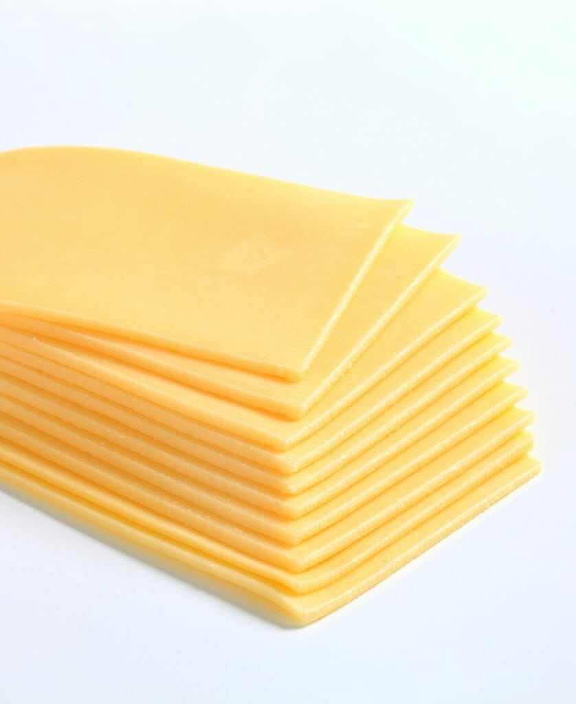 alternative-cheese plant-based sliced cheddar