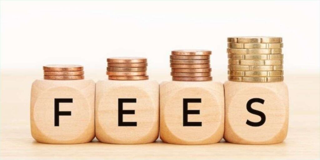 What are the processing fees for education loans