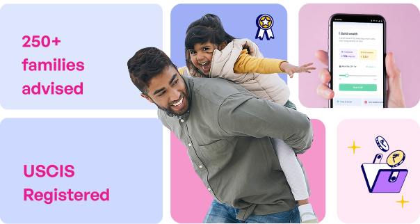 Child Education Funding App with Expert Advice.