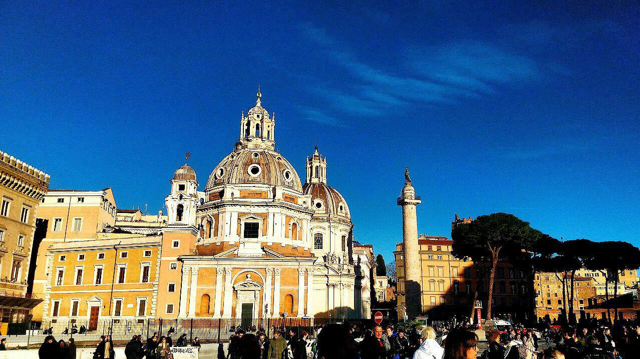 2019.01.07 - Церковь Chiesa di Santa Maria di Loreto, Рим, Италия. Январь, 2019