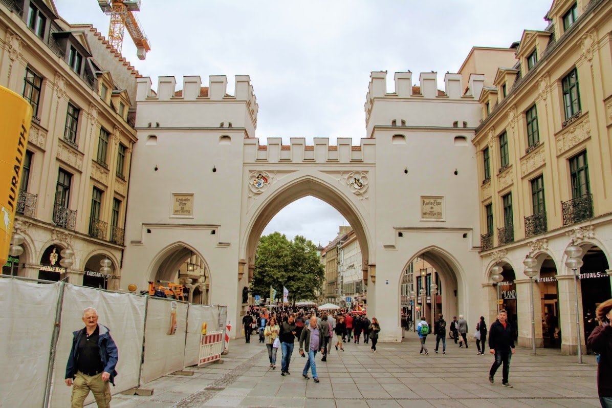 2020.01.20 Карловы ворота, Мюнхен, Германия. Сентябрь, 2019