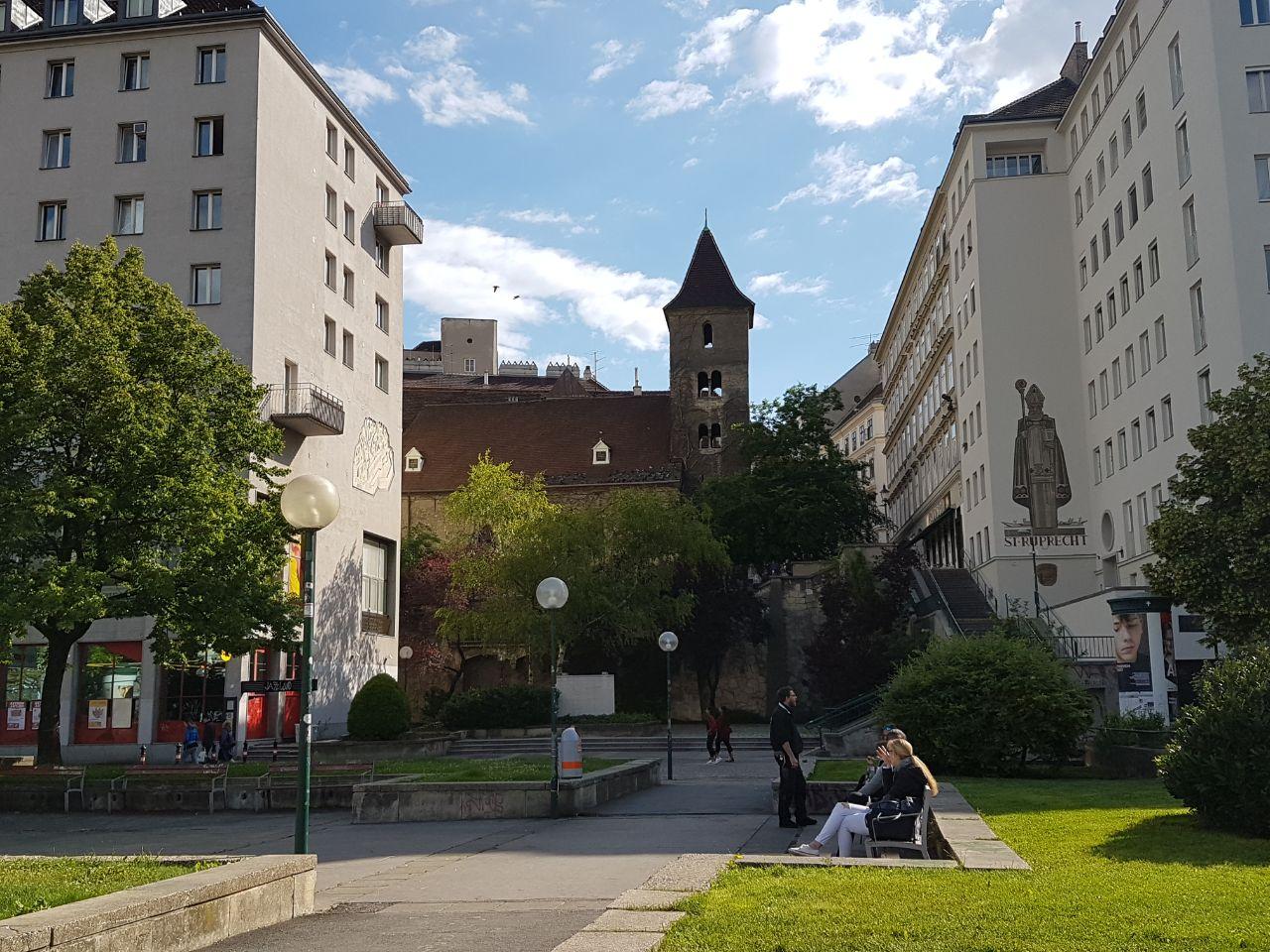 Рупрехтскирхе, Вена, Австрия. Май, 2020