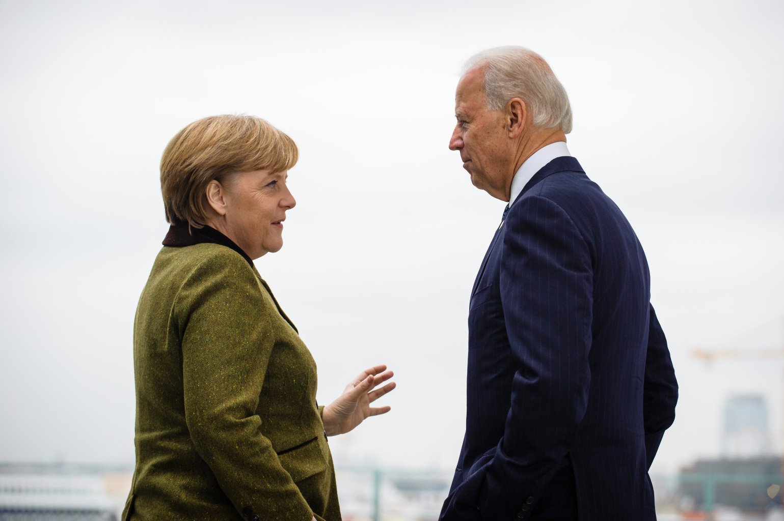 US Vice President Joe Biden Meets With Merkel Ahead Of Munich Security Conference