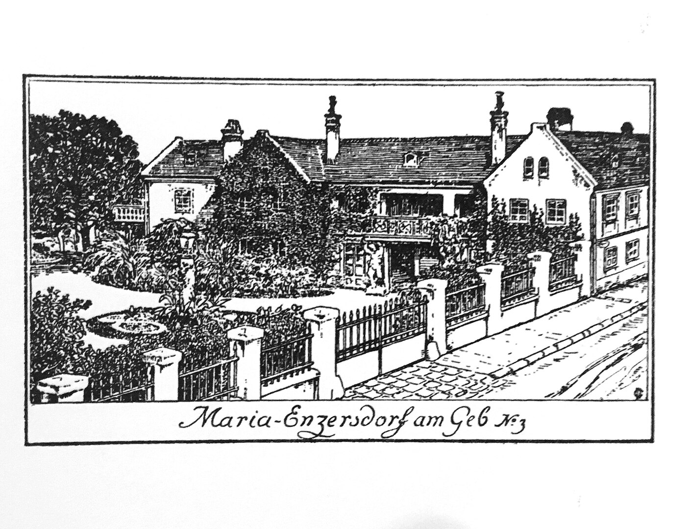 Вилла Тирка, семейный дом Деметры Тирки в Марии Энцерсдорфе, 1840 г.