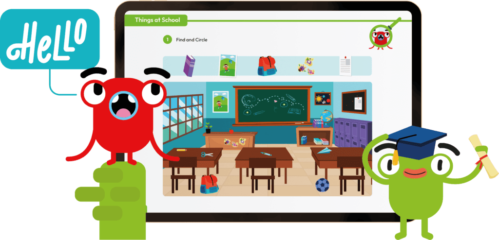 Actividades lúdicas en preescolar que estimulan la creatividad y el aprendizaje significativo del inglés.