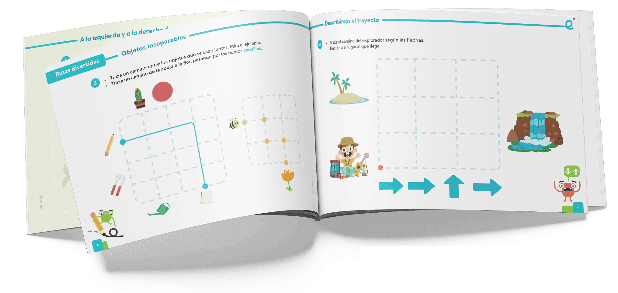Libros y materiales didácticos de EMMI para preescolar, parte de nuestra plataforma educativa innovadora.