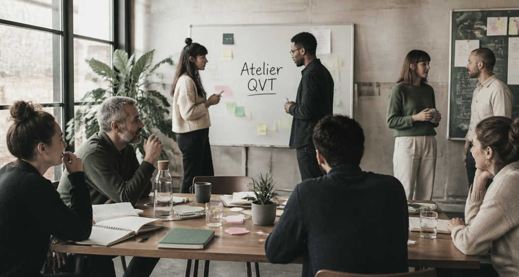 atelier qvt salle réunion collaborateurs