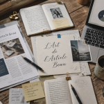 beau article pour blog sur bureau créatif