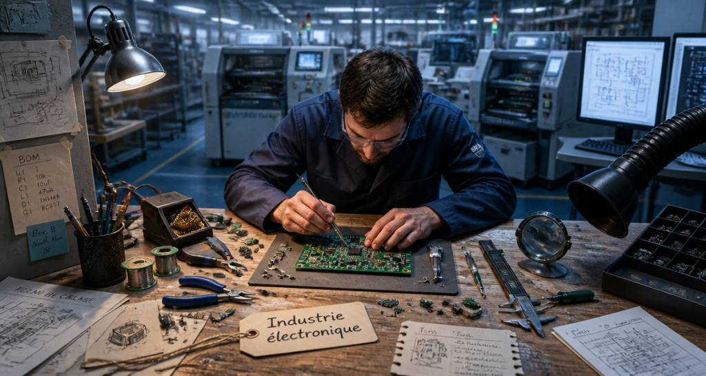 atelier entreprise electronique carte prototype
