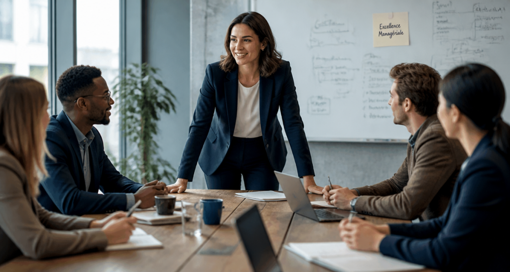 être un bon manager en réunion d'équipe