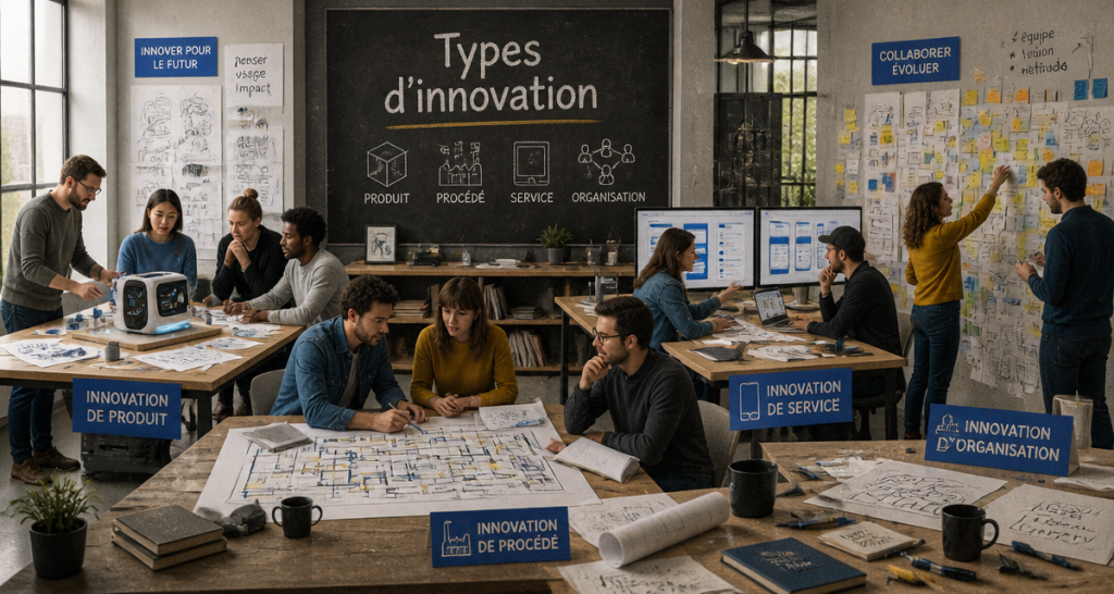 Exemple d'innovation en entreprise, 4 modèles illustrés
