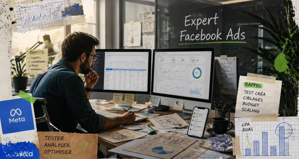 facebook ads expert analyse tableau de bord tracking