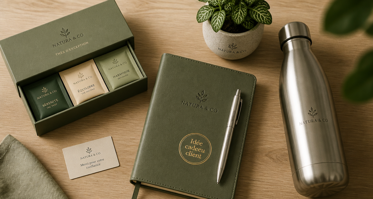 idée cadeau pour client cadeaux personnalisés sur bureau