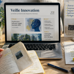 newsletter innovation sur ordinateur portable