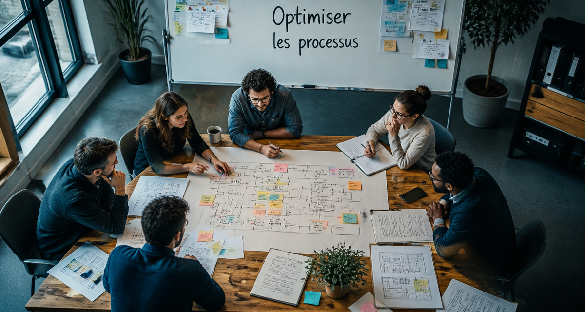 optimiser les processus table réunion cartographie