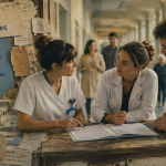 professions intermédiaires de la santé et du travail social en milieu hospitalier